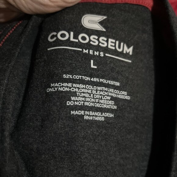 NEW Ohio State Buckeyes OSU Colosseum Gray Crew Neck Tee Fan Shirt Men's L - Picture 7 of 8